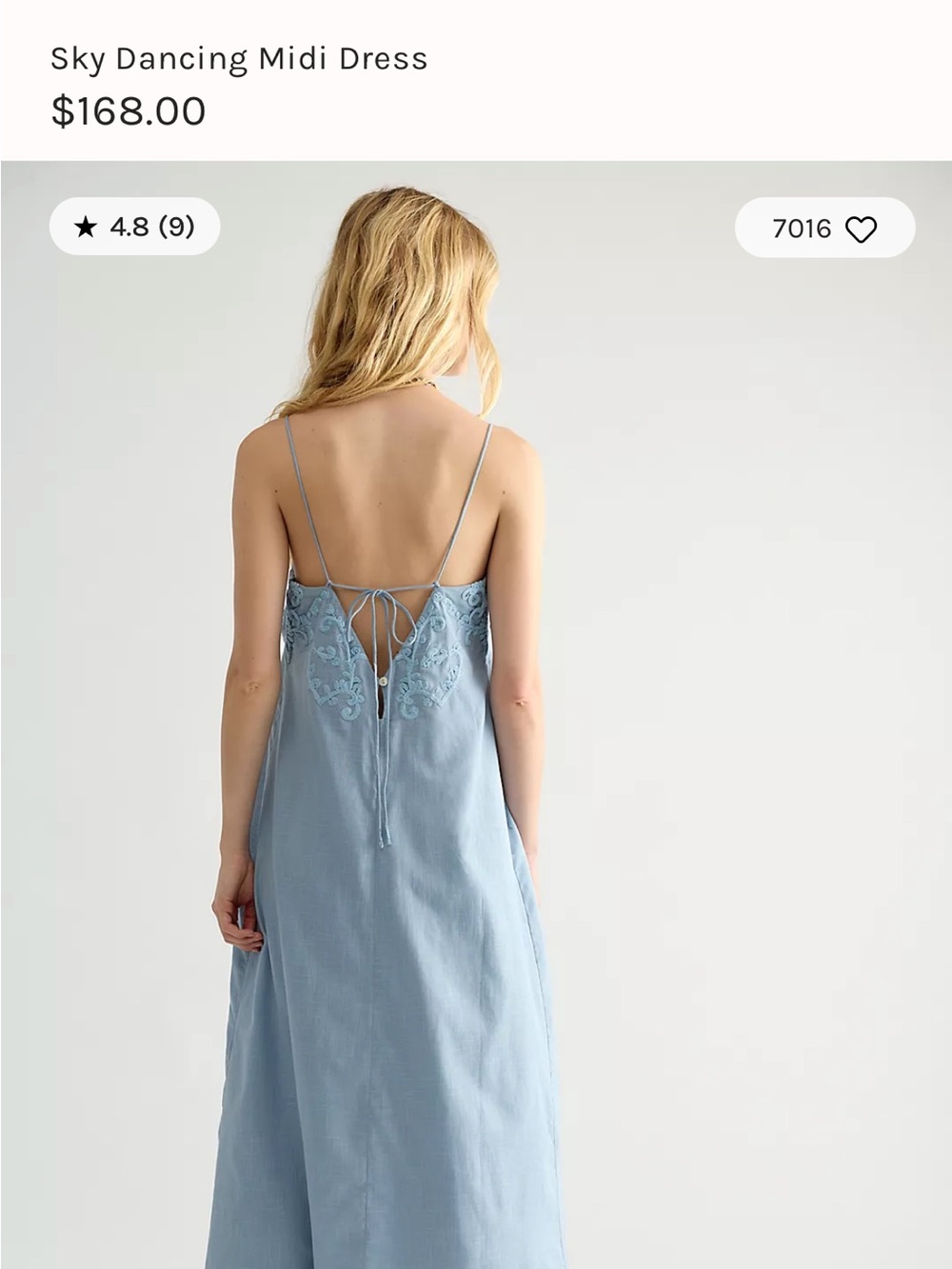 Free People Sky Dancing Midi Dress - Picture 2 of 5